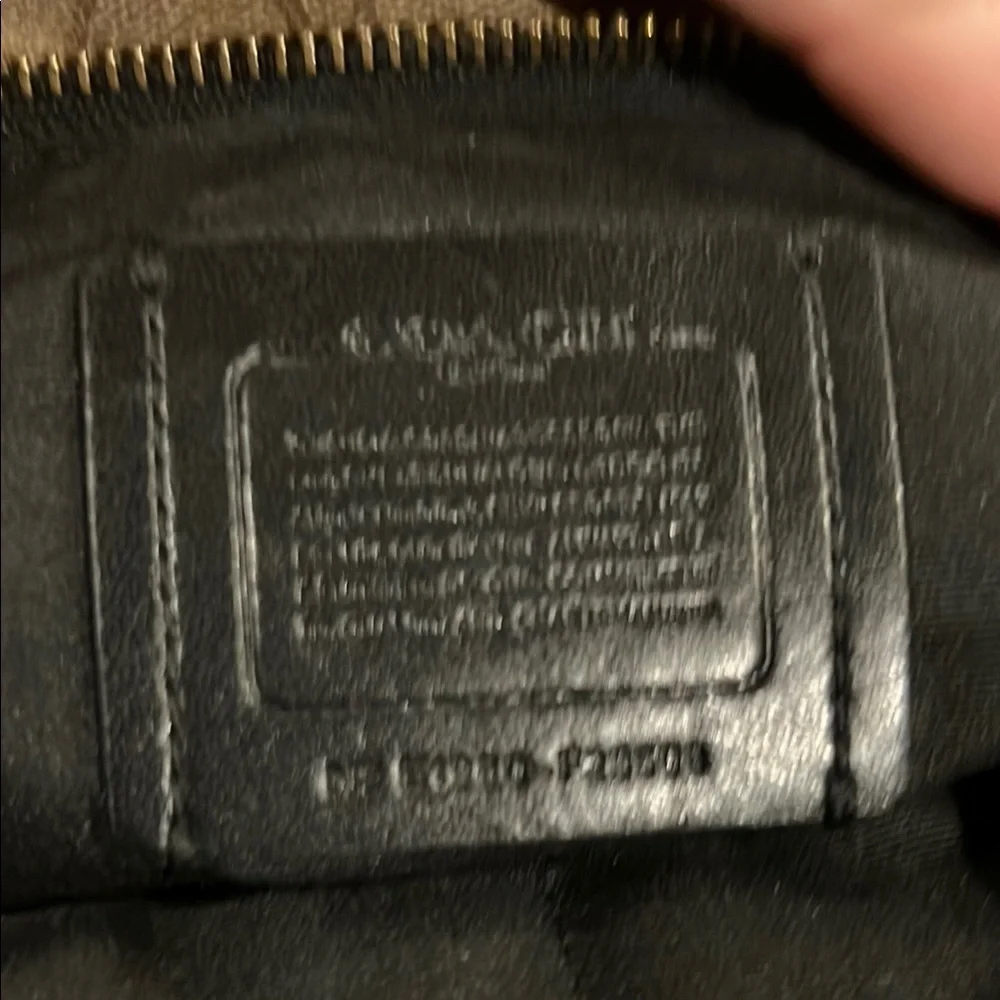 Coach Brown Signature Wristlet - Picture 8 of 8